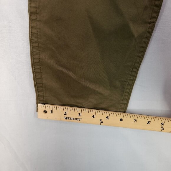 J Crew Chino Pants Tapered Leg Trousers Womens Stretch Size 8 Comfort - Picture 8 of 14